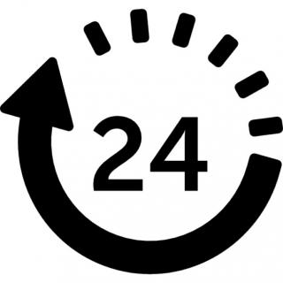 Size Icon 24 Hours PNG images