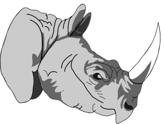 Rhinoceros 3d Animal Png PNG images