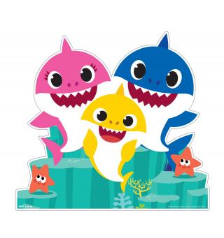 Baby Shark With Sea Stars PNG Image PNG images