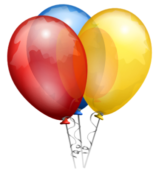 Drawing Balloons Icon PNG images