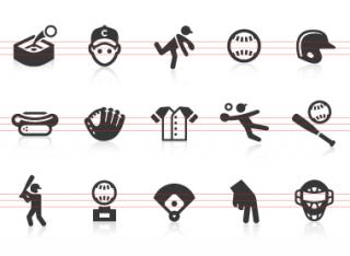 0123 Baseball Icons | Free Images At Clkerm Vector Clip Art PNG images