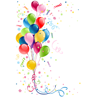 Birthday Balloons Party Png PNG images