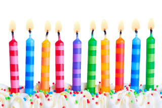 Birthday Party Candles Transparent Background PNG images