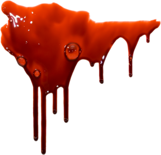 Real Blood Transparent Drop PNG images