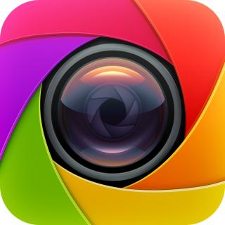 Colorful Analog Camera Icon Png For IOS (app Icon, Full Size) PNG images