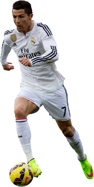 Cristiano Ronaldo With Soccer Ball PNG images