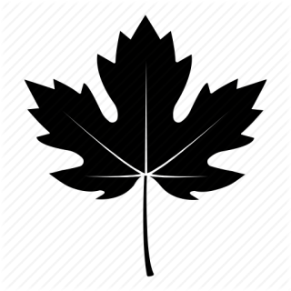 Black Fall Leaves Icon PNG images