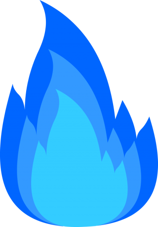 Blue Fire Png PNG images