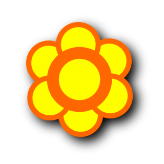 Yellow Flower Icon PNG images