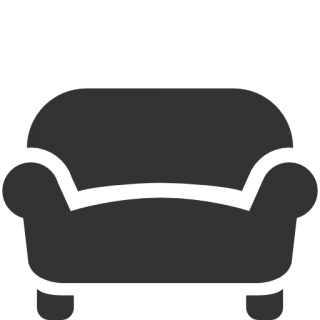 Sofa Black Icon PNG images