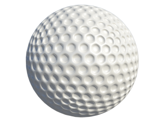 Golf Ball.3ds Golf Ball.blend Golf Ball.fbx Golf Ball.obj Golf Ball PNG images