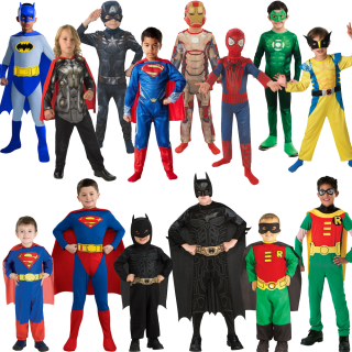 Halloween Costumes Kids Cartoon Characters Png PNG images