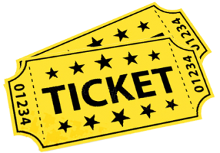 Ticket Background Hd With Stars Design PNG images