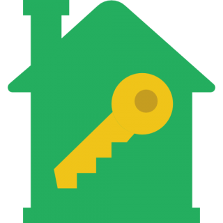 Home, Green, House Key PNG images