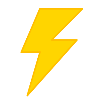 Yellow Lightning Png PNG images