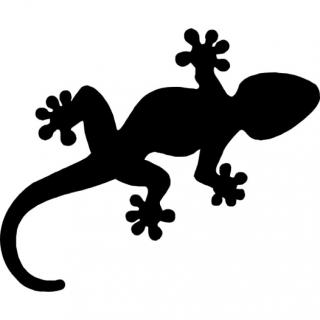 Animal Black Lizard Icon PNG images