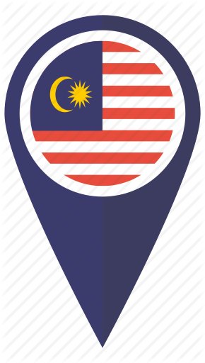 Flag, Location, Malaysia, Malaysian, Map, Pin, Pointer Icon | Icon PNG images