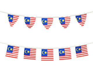 Rows Of Flags Malaysia PNG images