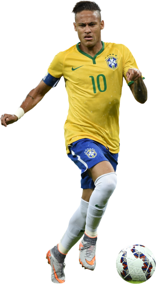 Neymar Football Render Athlete Png PNG images