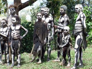 Real Ghouls Haunt Papua New Guinea PNG images
