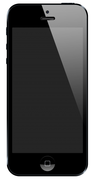 IPhone Black Phone PNG Image PNG images
