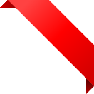 CORNER RIBBON02 RED Vector Data | SVG(VECTOR):Public Domain | ICON PNG images