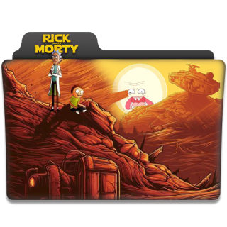 Rick And Morty Folder Icon PNG images