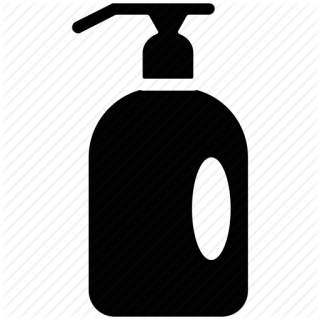 Vector Shampoo Icon Black PNG images