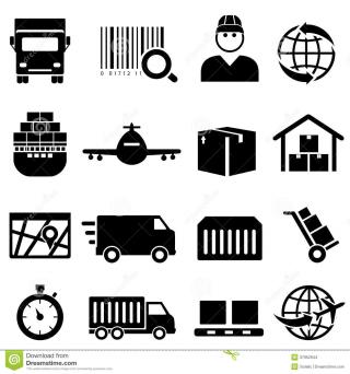 Shipping And Cargo Icons Stock Images Image: 37952944 PNG images