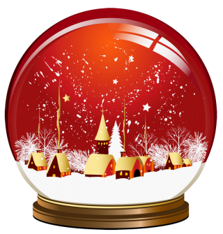 Red Snow Globe Png PNG images