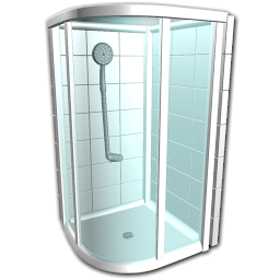 Shower Stall Icon PNG images