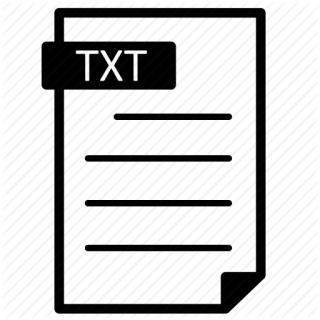 Free High-quality Txt File Icon PNG images