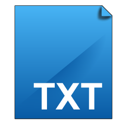 File TXT Icon DeepSea Blue Icons SoftIconsm PNG images