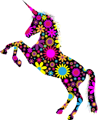 Unicorn Silhouette Png PNG images