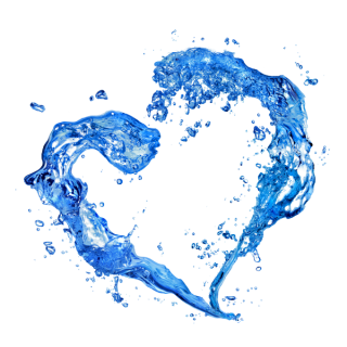 Water Heart Png PNG images