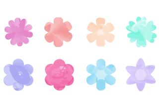 Free Download Floral Flowers Watercolor Simple Images PNG images