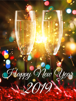 2019 Happy New Year PNG, 2019 Happy New Year Transparent Background -  FreeIconsPNG