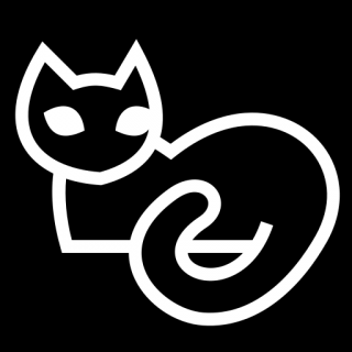 Cat, Black cat icon