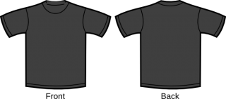 Black T-Shirt PNG Transparent Images - PNG All