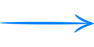 light blue arrow clipart