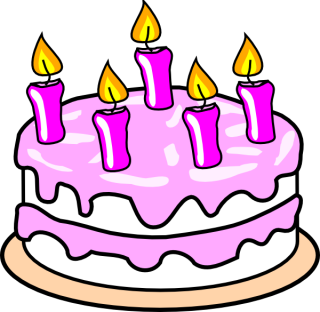 Vanilla Birthday Clip Art - Animated Transparent Birthday Cake, HD Png  Download - 6055x5722 PNG - DLF.PT