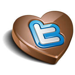 Twitter Chocolate Icon PNG images