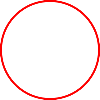red circle with line through it