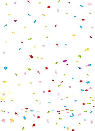 free confetti background clipart technology