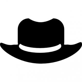 cowboy hat silhouette png
