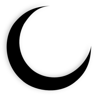 Crescent Moon PNG, Crescent Moon Transparent Background - FreeIconsPNG