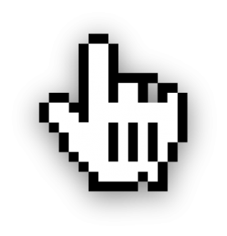 mouse pointer png actual size
