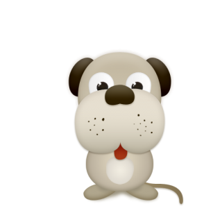 Cute Dog Icon Png PNG images