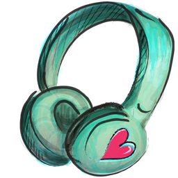 Cute Headphone Icon Png PNG images