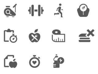 Fitness Icon png download - 1221*1221 - Free Transparent Physical